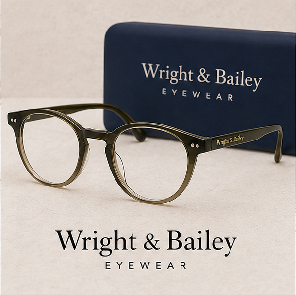 Wright & Bailey eyewear at Graeme Black Eyecare
